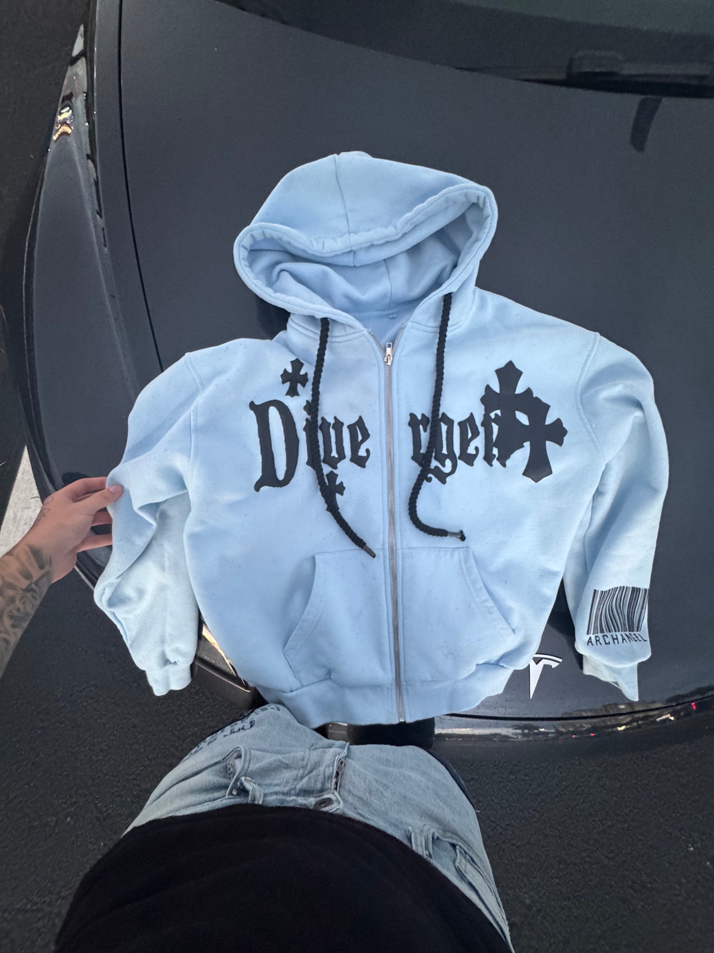 Light Blue Hoodie