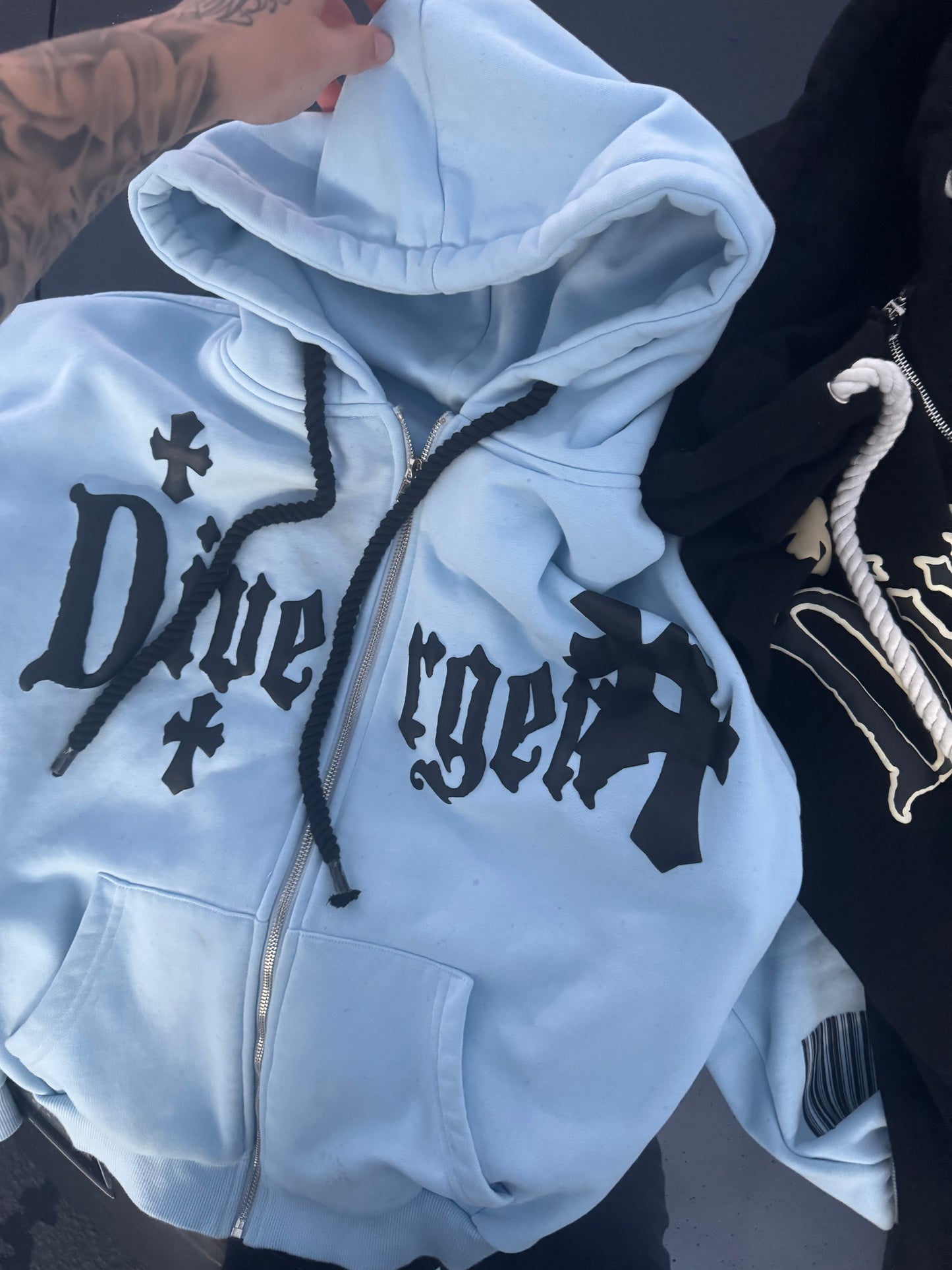 Light Blue Hoodie