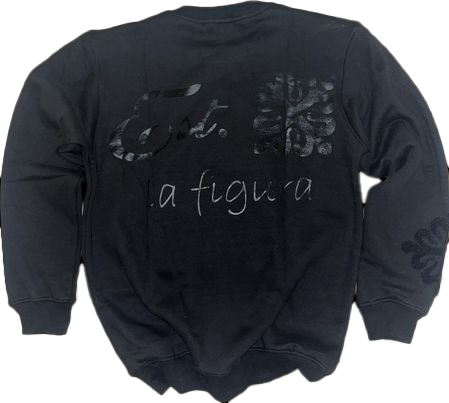 "La figura" Black sweater