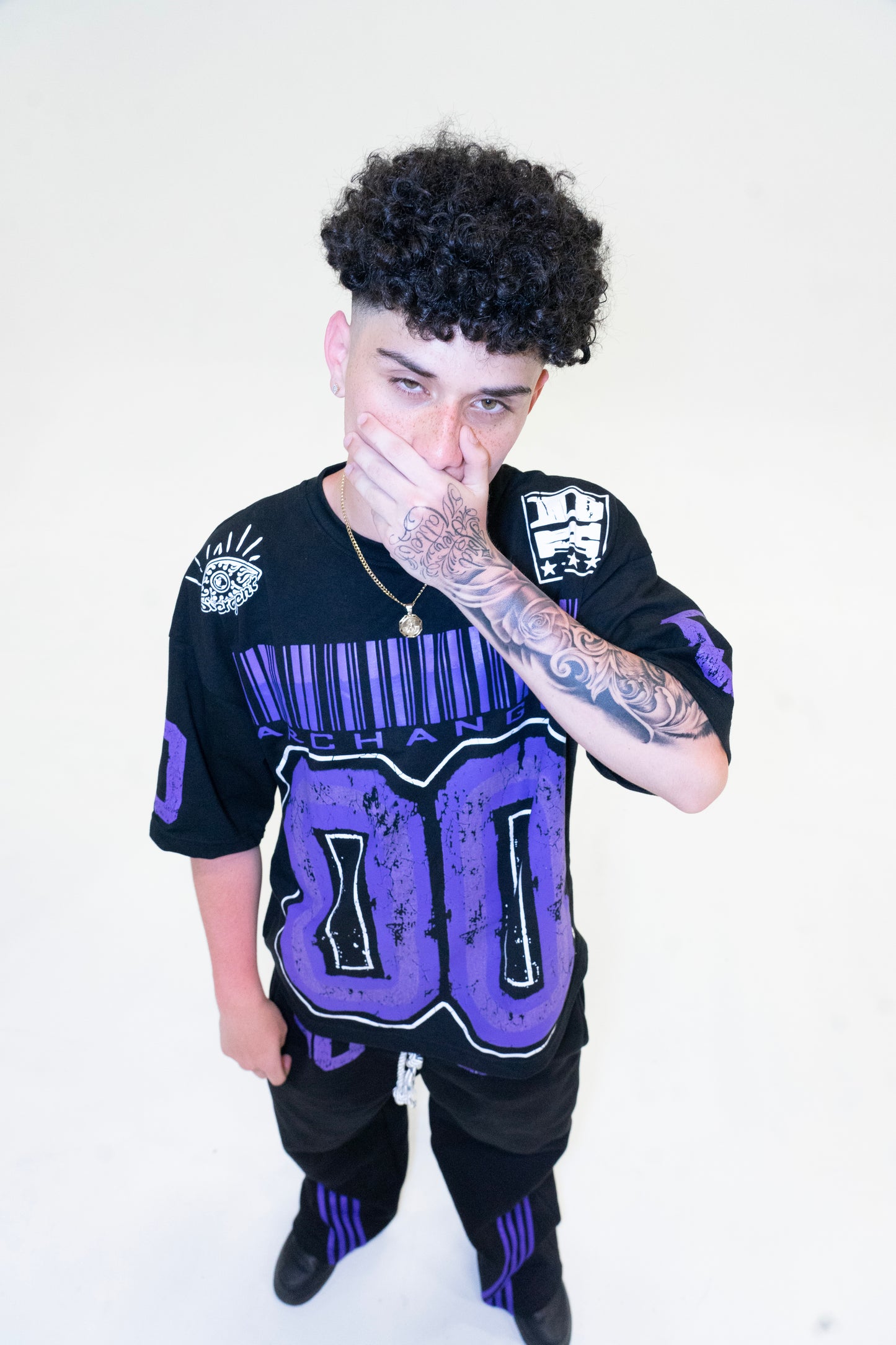 00 Jersey Purple Tee